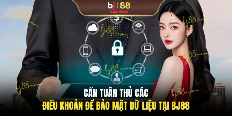 Cần tuân thủ các điều khoản để bảo mật dữ liệu tại BJ88