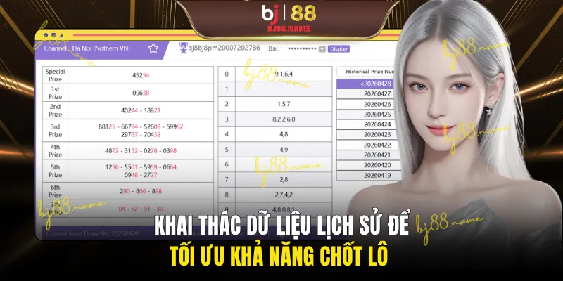Khai thác dữ liệu lịch sử để tối ưu khả năng chốt lô 